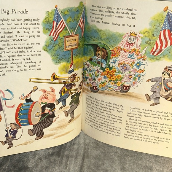 The Golden Story Book of River Bend By Patricia M. Scarry, Hardcover, 1969 - Picture 6 of 16